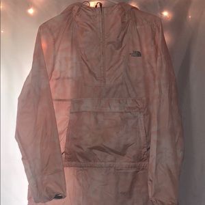 Northface Pink Tiedye Windbreaker